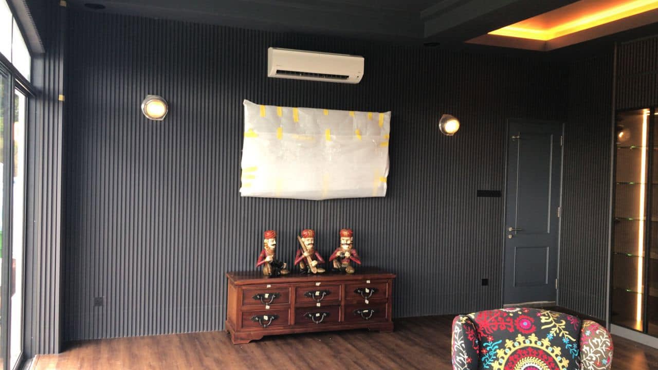 TV Cabinet Feature Wall